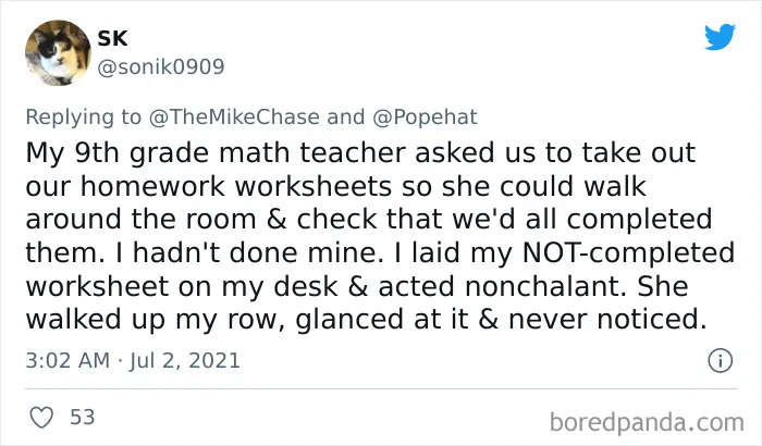 30 Times Students Figured Out A Way To Outsmart Their Teachers And Not Do Their Homework