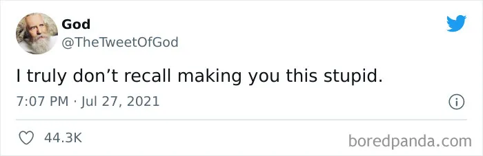 40 Of The Most Savage Things God Has Said On Twitter (New Pics)