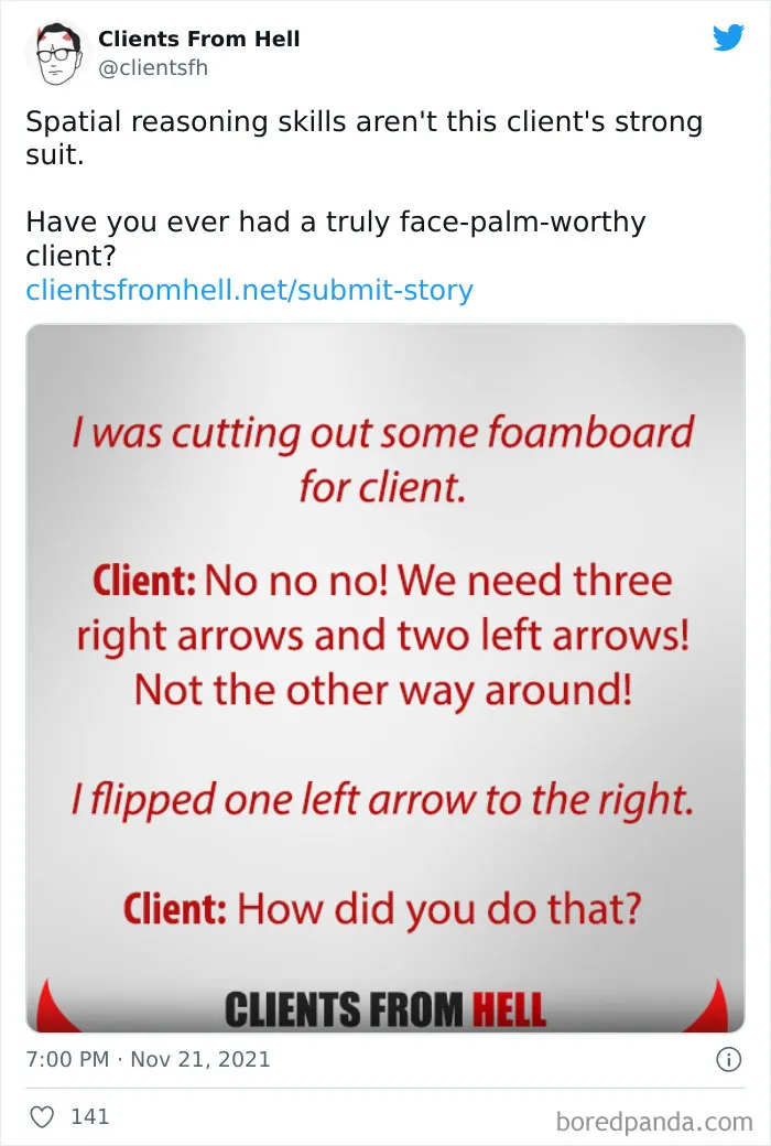 Freelancers Anonymously Share Stories Of 'Clients From Hell', And Here Are 50 Of The Worst Ones (New Pics)