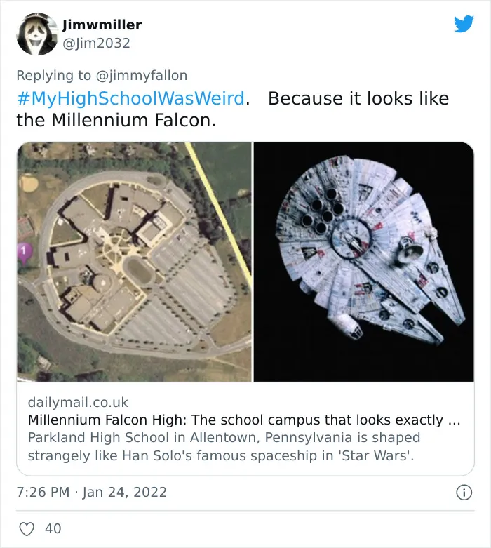 Jimmy Fallon Invited People To Share Why Their High School Was Weird, Here’re 30 Of The Funniest Responses