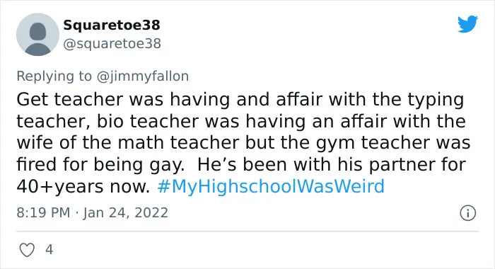 Jimmy Fallon Invited People To Share Why Their High School Was Weird, Here’re 30 Of The Funniest Responses