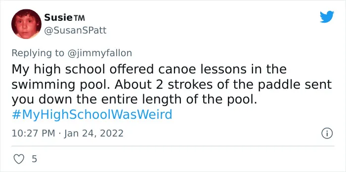 Jimmy Fallon Invited People To Share Why Their High School Was Weird, Here’re 30 Of The Funniest Responses
