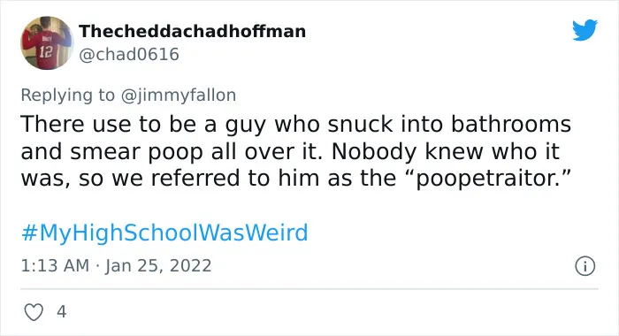 Jimmy Fallon Invited People To Share Why Their High School Was Weird, Here’re 30 Of The Funniest Responses