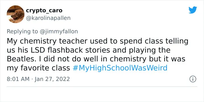 Jimmy Fallon Invited People To Share Why Their High School Was Weird, Here’re 30 Of The Funniest Responses