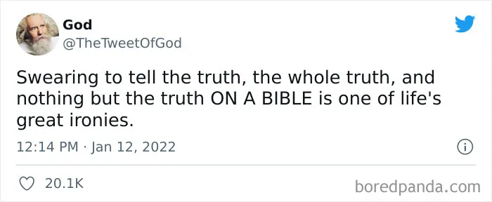 40 Of The Most Savage Things God Has Said On Twitter (New Pics)