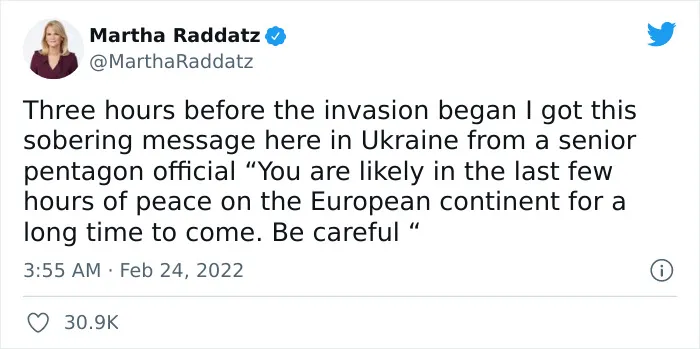 Russia Just Invaded Ukraine And People Are Going Online To Let Others Know How Scary It Is (30 Posts)