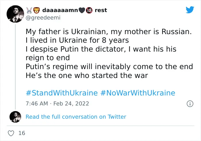 Russia Just Invaded Ukraine And People Are Going Online To Let Others Know How Scary It Is (30 Posts)