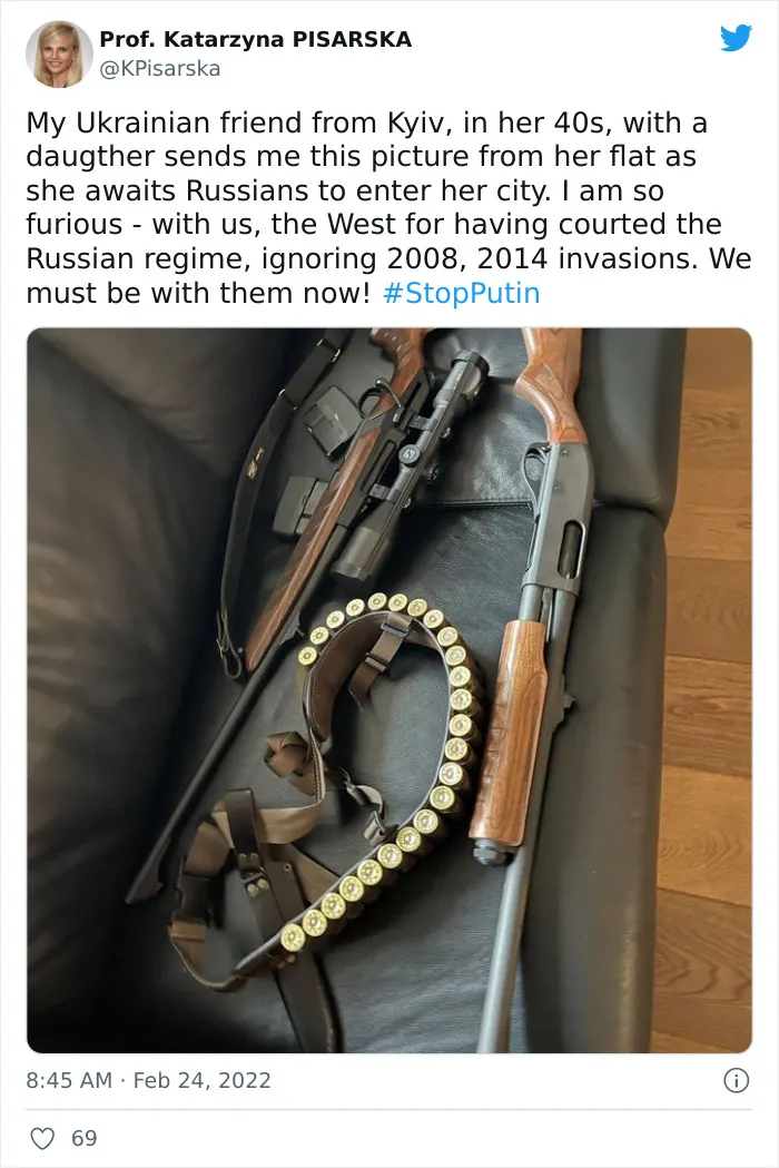 Russia Just Invaded Ukraine And People Are Going Online To Let Others Know How Scary It Is (30 Posts)
