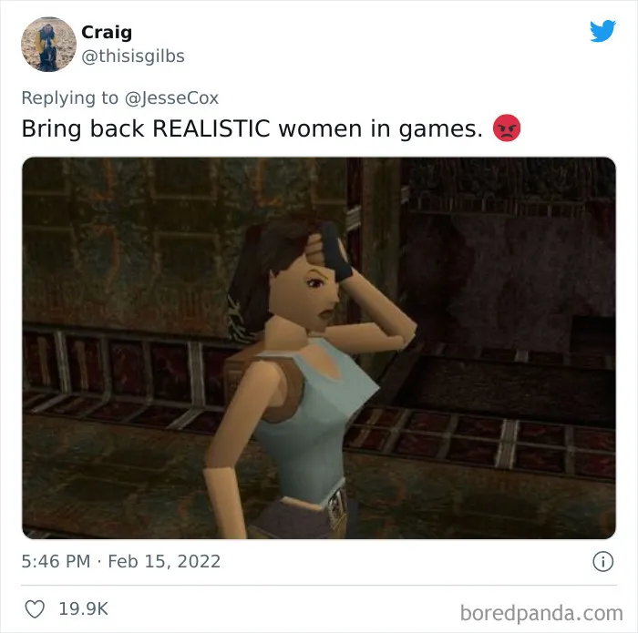 Gamer Doesn't Understand Why Female Video Game Character Has A 'Beard', Gets Schooled With 35 Brilliant Replies
