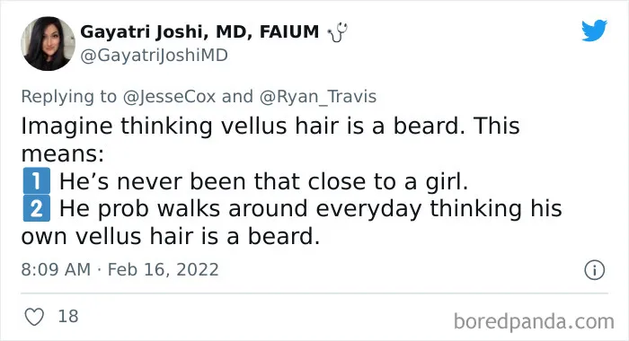 Gamer Doesn't Understand Why Female Video Game Character Has A 'Beard', Gets Schooled With 35 Brilliant Replies