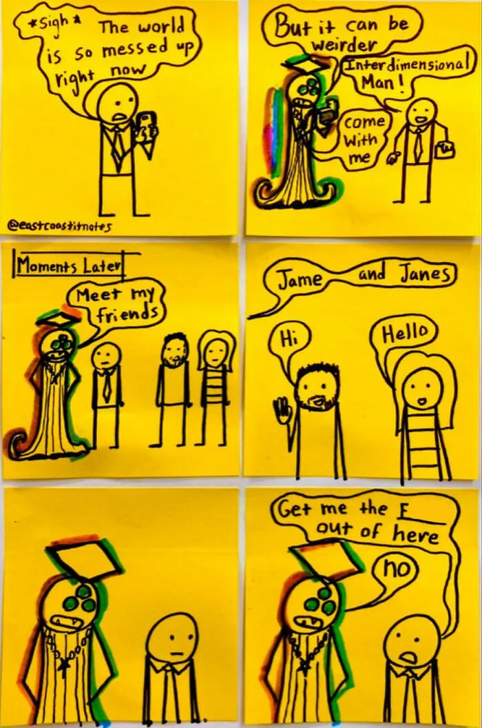 Artist Created These 49 Unpredictably Funny Comics, And They Might Make You Laugh