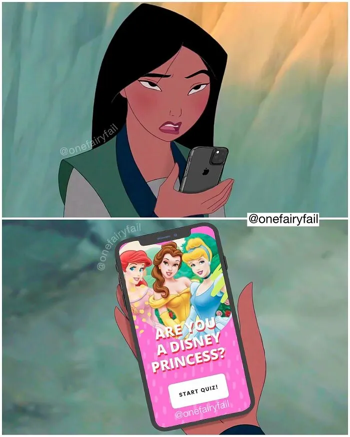 Este artista moderniza a los personajes de Disney colocándolos en todo tipo de escenarios interesantes (30 imágenes)