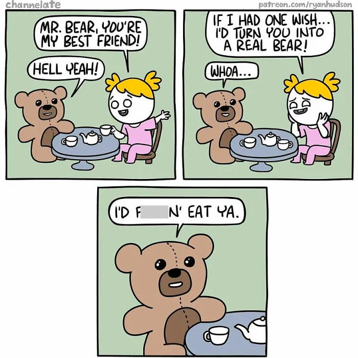 30 Lighthearted Comics By This Artist That Turn Slightly Dark At The End (New Pics)