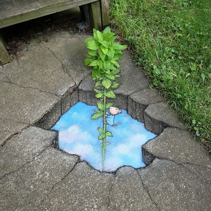 Adventures Of Chalk Characters: 90 Street Art Pieces By This Artist (New Pics)