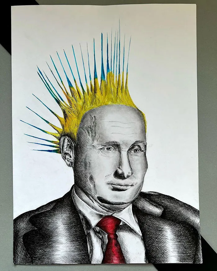 28 Obras tan conmovedoras como desgarradoras realizadas por artistas de todo el mundo tras la invasión rusa de Ucrania