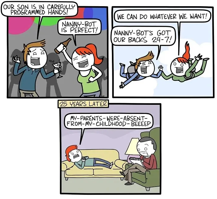 30 Lighthearted Comics By This Artist That Turn Slightly Dark At The End (New Pics)