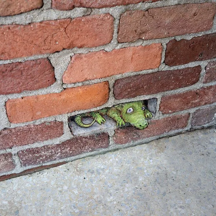 Adventures Of Chalk Characters: 90 Street Art Pieces By This Artist (New Pics)