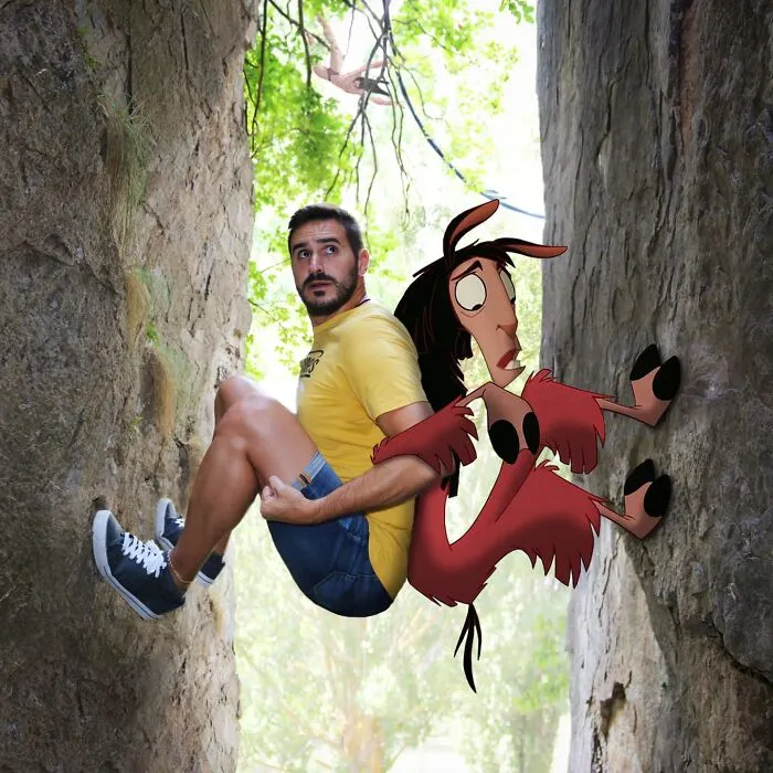 Este profesor sigue colocando personajes de Disney en su vida y los resultados son cautivadores (29 nuevas fotos)