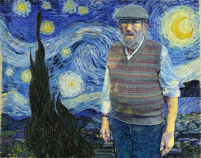 Vincent Van Gogh, Oil On Canvas, 1899