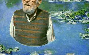 Son Tries To Make People Laugh By Photoshopping His Dad Into Famous Paintings (23 Pics)