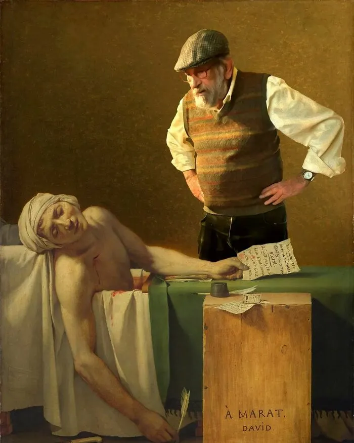 Jacques-Louis David, Óleo sobre lienzo, 1793