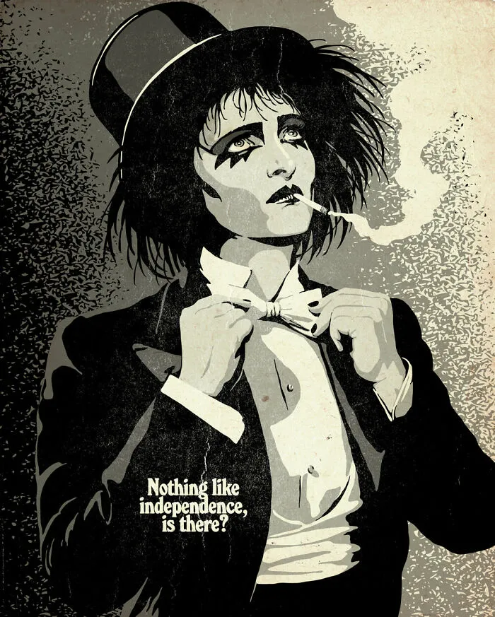 Siouxsie Sioux From Siouxsie And The Banshees In Josef Von Sternberg's Morocco (1930)