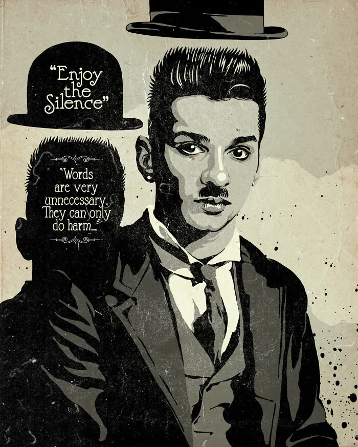Dave Gahan From Depeche Mode In Charlie Chaplin's The Kid (1921)
