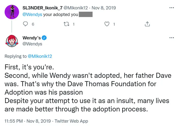 You're Adopted