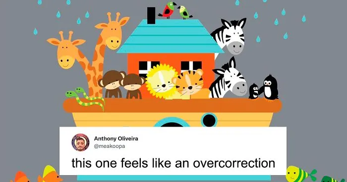 “The Error Is Systemic To The Genre, It Seems”: Writer Reveals How Noah’s Ark Illustrations Frequently Have Gay Pairs Of Animals