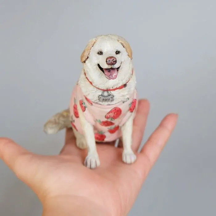 70 Tiny Animal Sculptures That I Created From Clay