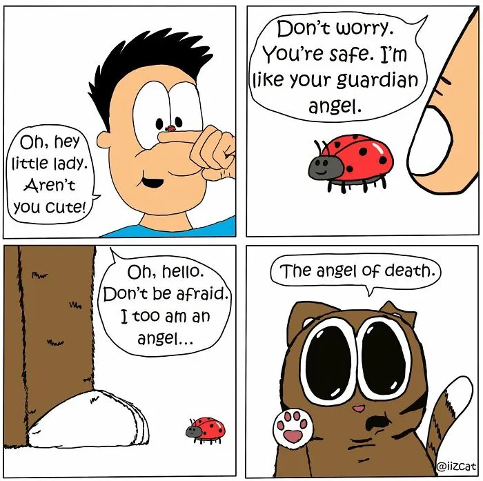 Artist Makes Funny Comics About What It's Like Living With A Cat, And Cat Owners Can Relate (30 New Pics)