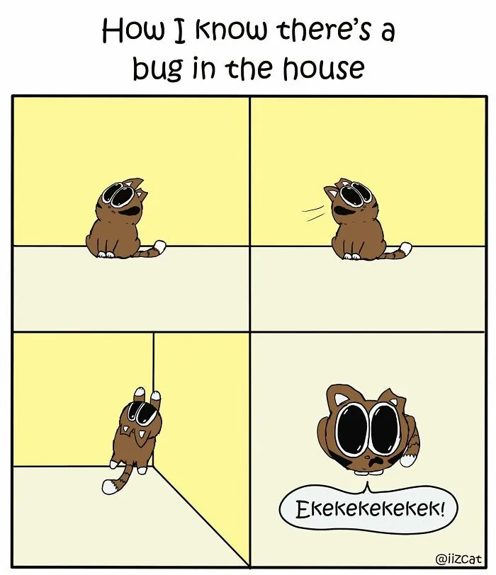 Artist Makes Funny Comics About What It's Like Living With A Cat, And Cat Owners Can Relate (30 New Pics)