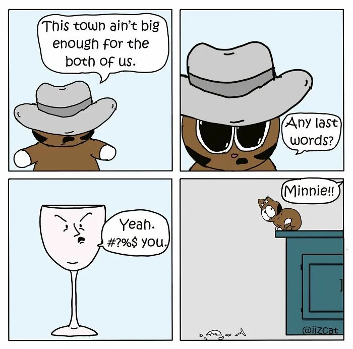 Artist Makes Funny Comics About What It's Like Living With A Cat, And Cat Owners Can Relate (30 New Pics)
