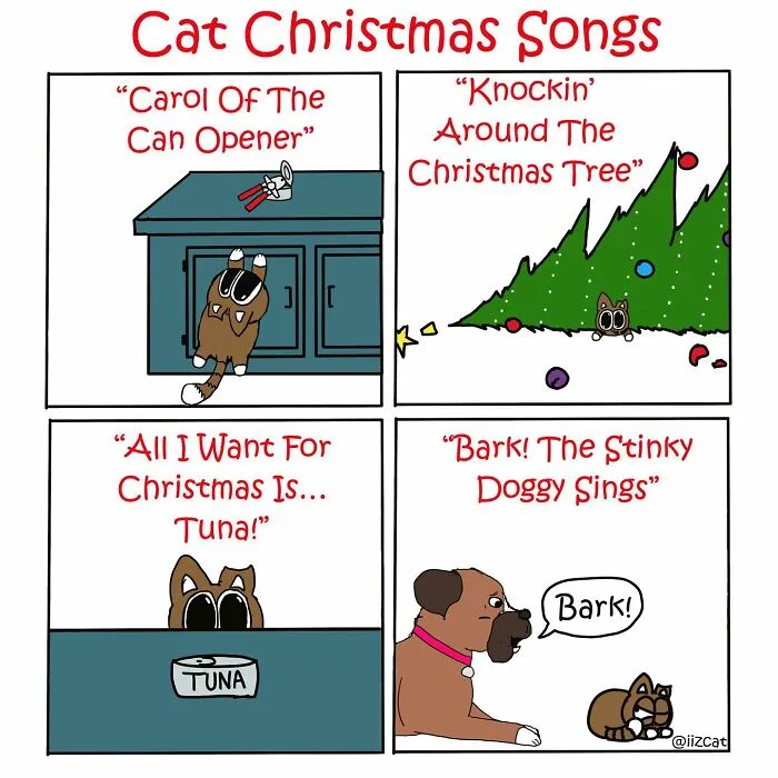 Artist Sums Up Life With A Cat In 30 Comics  (New Pics)