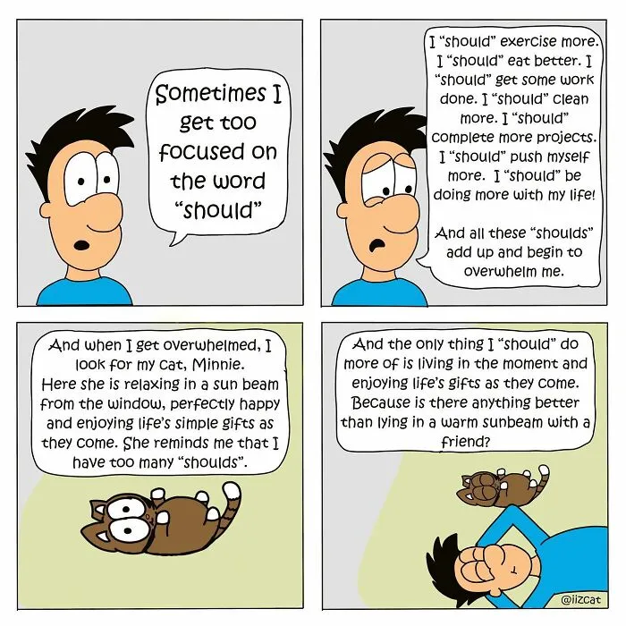 Artist Makes Funny Comics About What It's Like Living With A Cat, And Cat Owners Can Relate (30 New Pics)