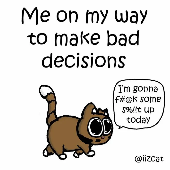 Artist Makes Funny Comics About What It's Like Living With A Cat, And Cat Owners Can Relate (30 New Pics)
