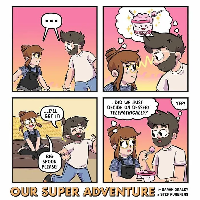 Artist Hilariously Illustrates Everyday Life With Her Fiancé And Their Four Cats, And We Can't Get Enough (30 New Pics)