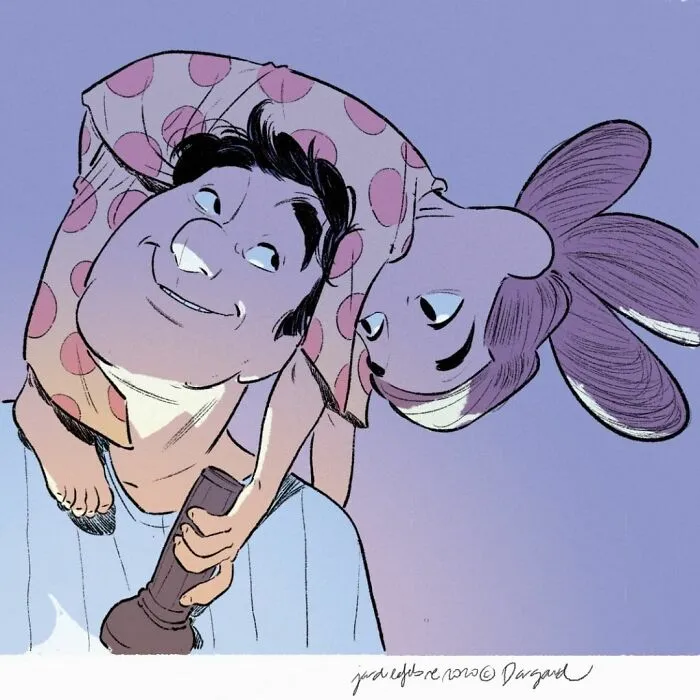 Artist Perfectly Captures The Essence Of A Loving Family (30 Illustrations)