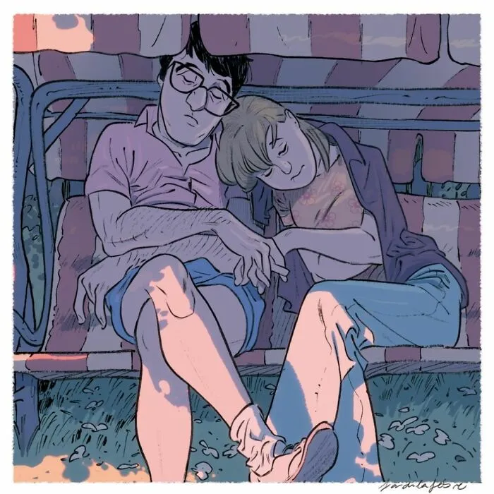 Artist Perfectly Captures The Essence Of A Loving Family (30 Illustrations)
