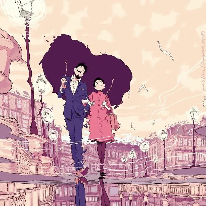 Artist Perfectly Captures The Essence Of A Loving Family (30 Illustrations)