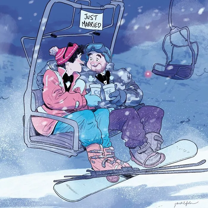 Artist Perfectly Captures The Essence Of A Loving Family (30 Illustrations)