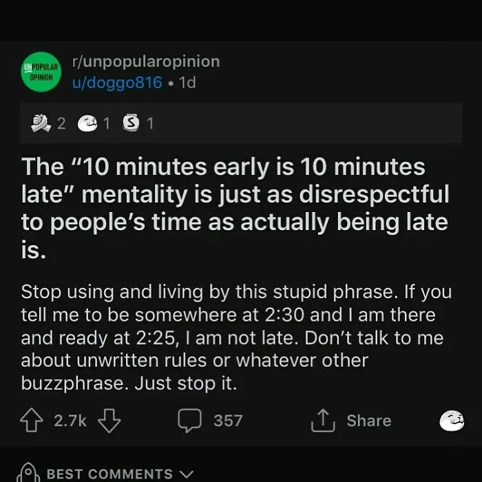 On This Instagram Page, People Share Unpopular Opinions And Here Are 50 Of The Most Polarizing Ones (New Posts)