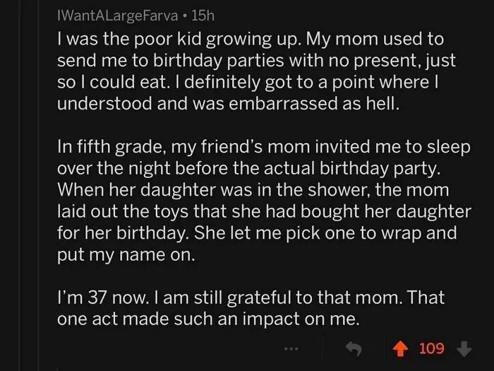 Small Acts Of Kindness Usually Have The Biggest Impact