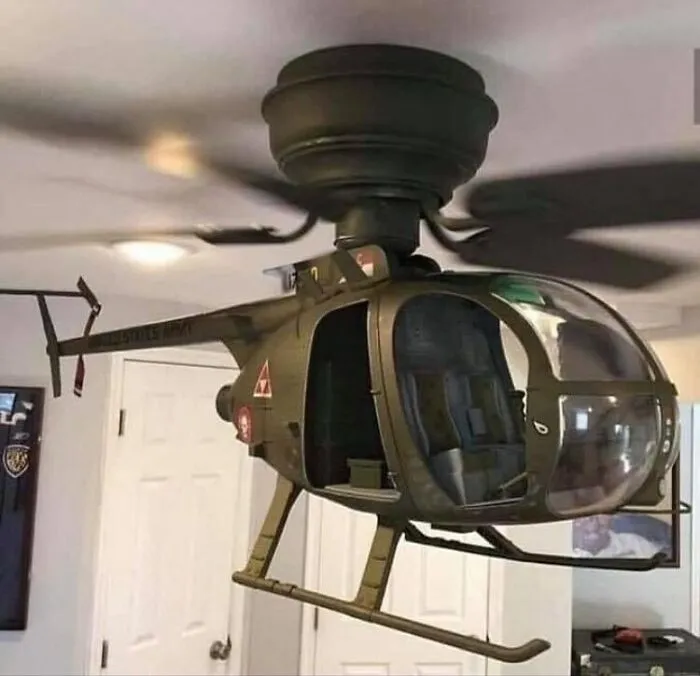 The Helicopter Ceiling Fan