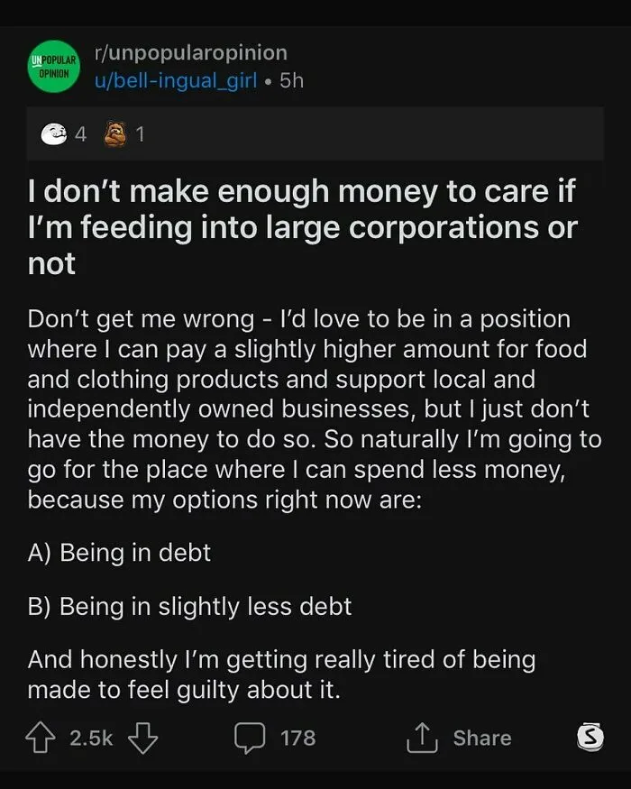 On This Instagram Page, People Share Unpopular Opinions And Here Are 50 Of The Most Polarizing Ones (New Posts)