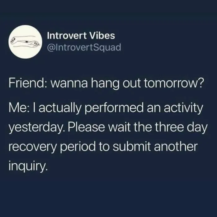 50 Of The Most 'Antisocial' Memes From This Instagram Account Cleverly Titled 'Fear Of Going Out'