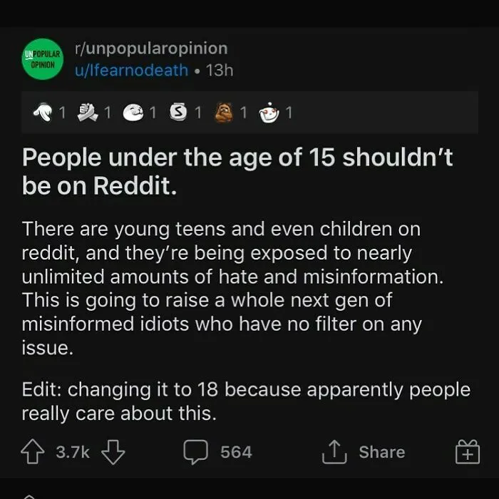 On This Instagram Page, People Share Unpopular Opinions And Here Are 50 Of The Most Polarizing Ones (New Posts)