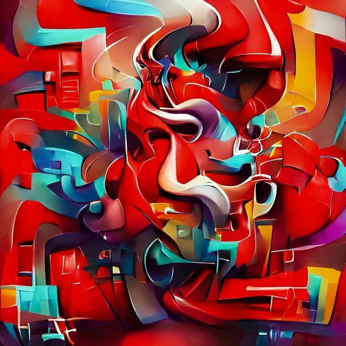 Abtract Red