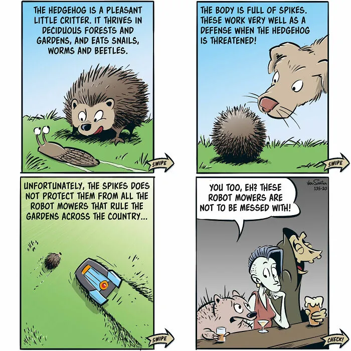 This Artist Creates Funny Comics About The Afterlife, And Here Are The Newest 30 Comics