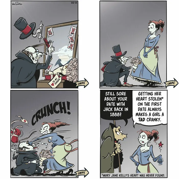 This Artist Creates Funny Comics About The Afterlife, And Here Are The Newest 30 Comics